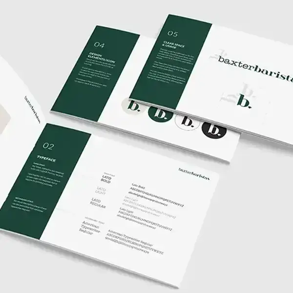 Baxters Baristas brand guidelines