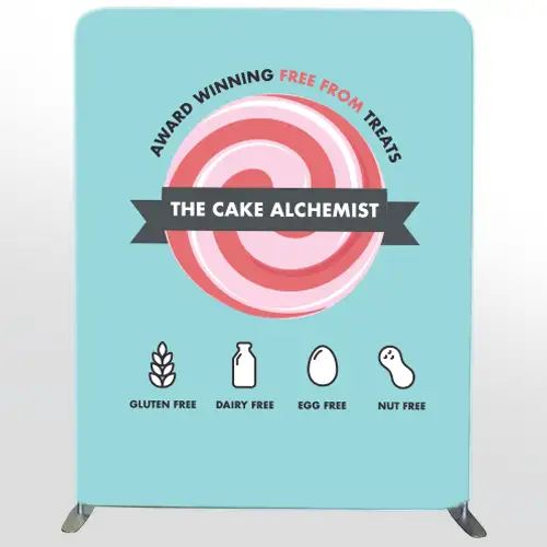 The Cake Alchemist fabric stand