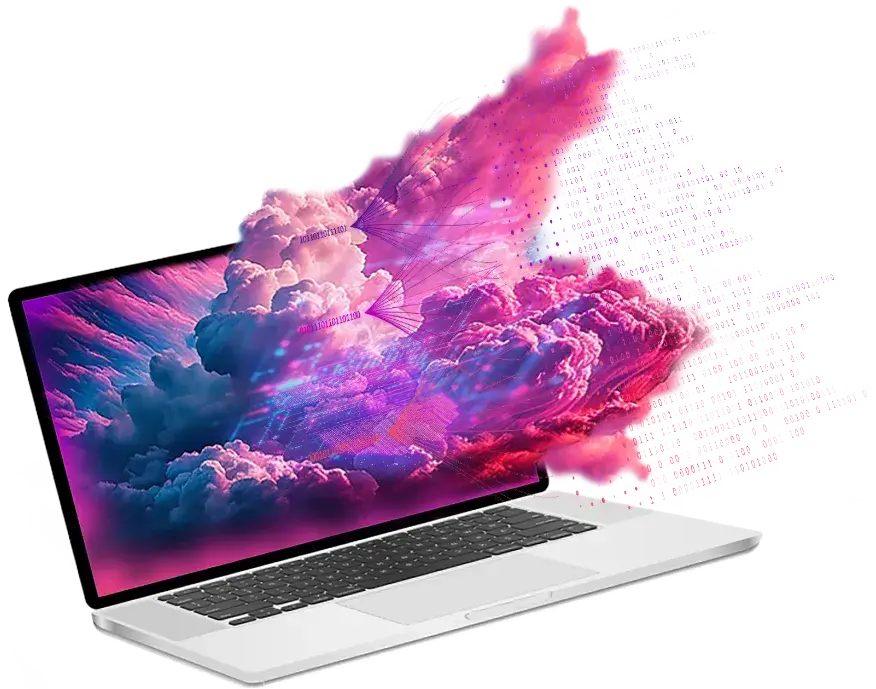 Laptop Fusion of Colour
