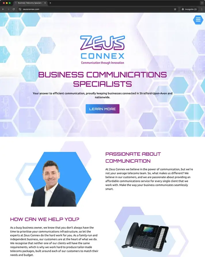 Multi Page Brochure Websites