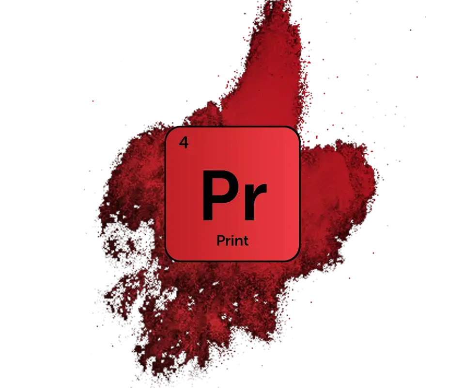 Red Fusion of Colour