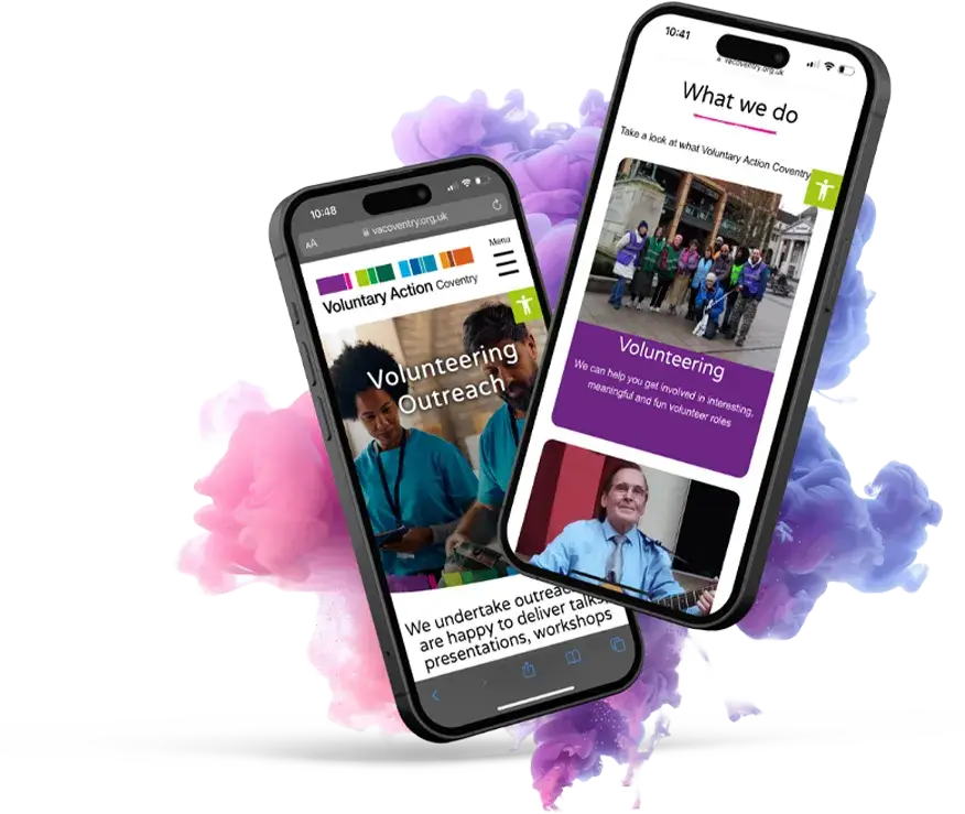 Voluntary Action Web Design