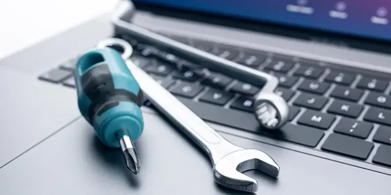 Tools on a computer