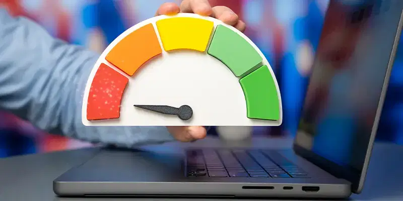 Low website performance score